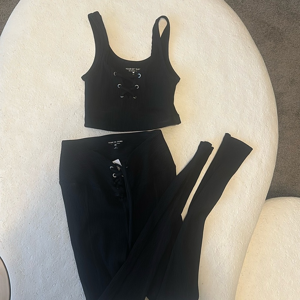 Year of our sports bra and leggings set